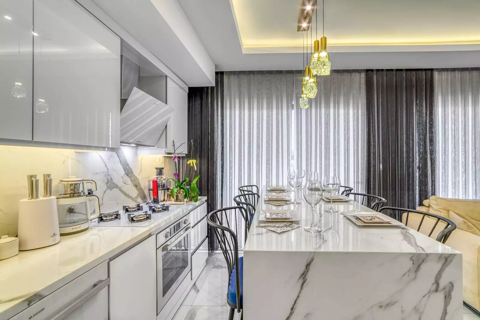 Penthouse 110m² in Turkey, Kargicak. Priced at 203000€ rent photo-10