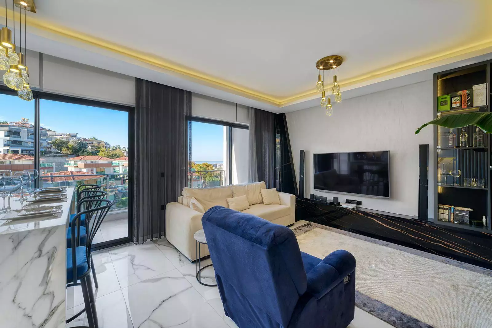 Penthouse 110m² in Turkey, Kargicak. Priced at 203000€ rent photo-14