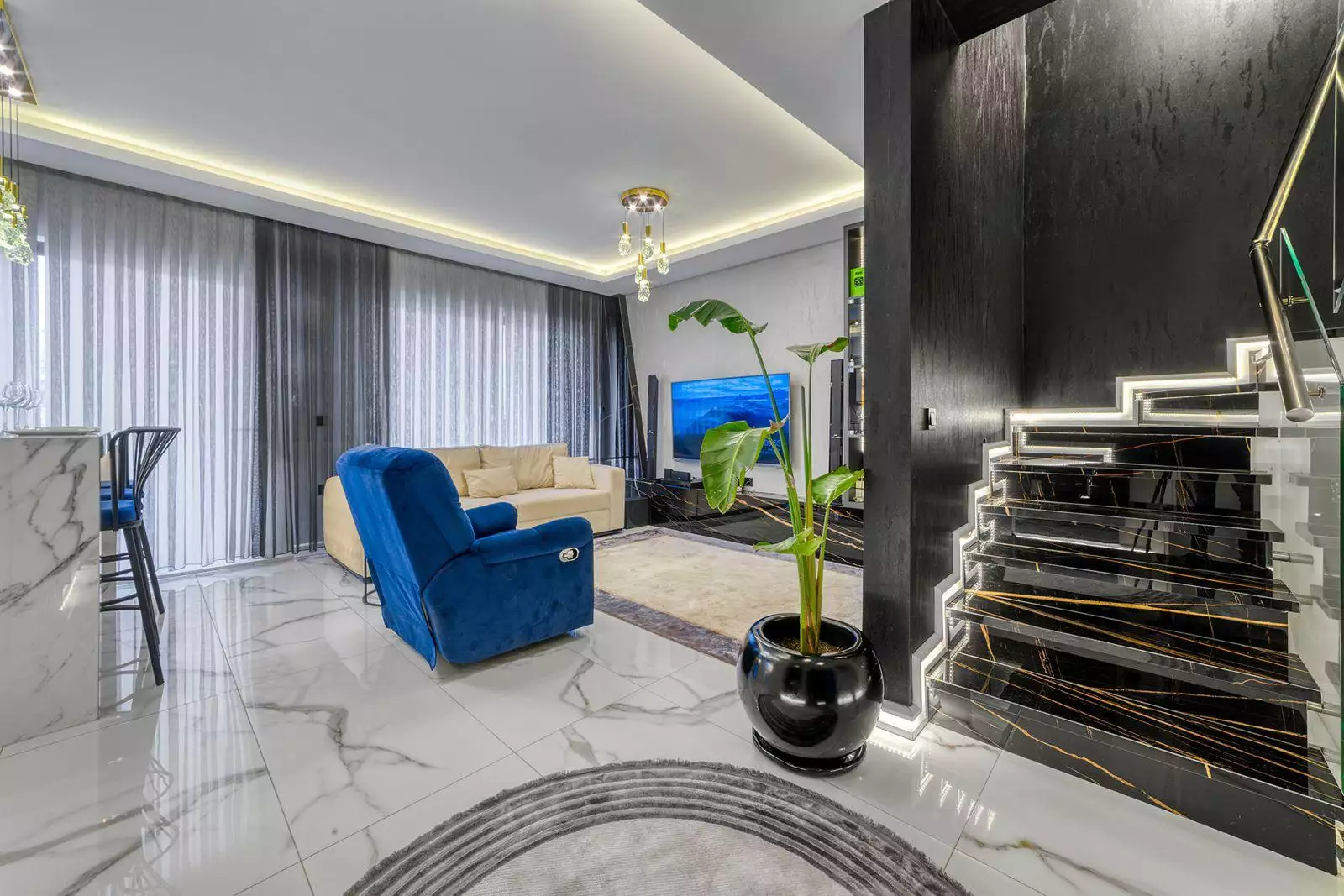 Penthouse 110m² in Turkey, Kargicak. Priced at 203000€ rent photo-19