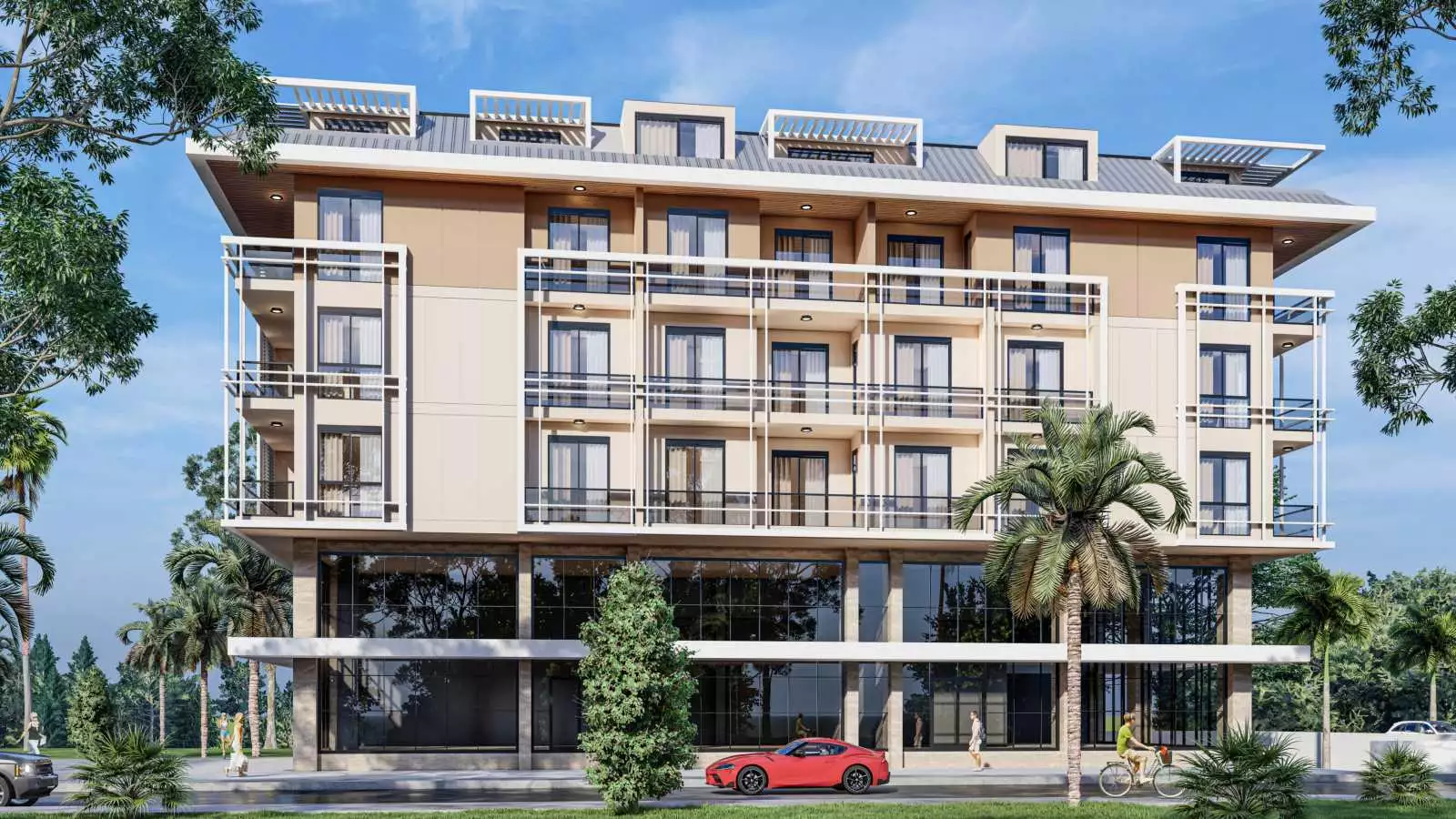 Flat 65m² in Turkey, Alania. Priced at 130000€ rent photo-2