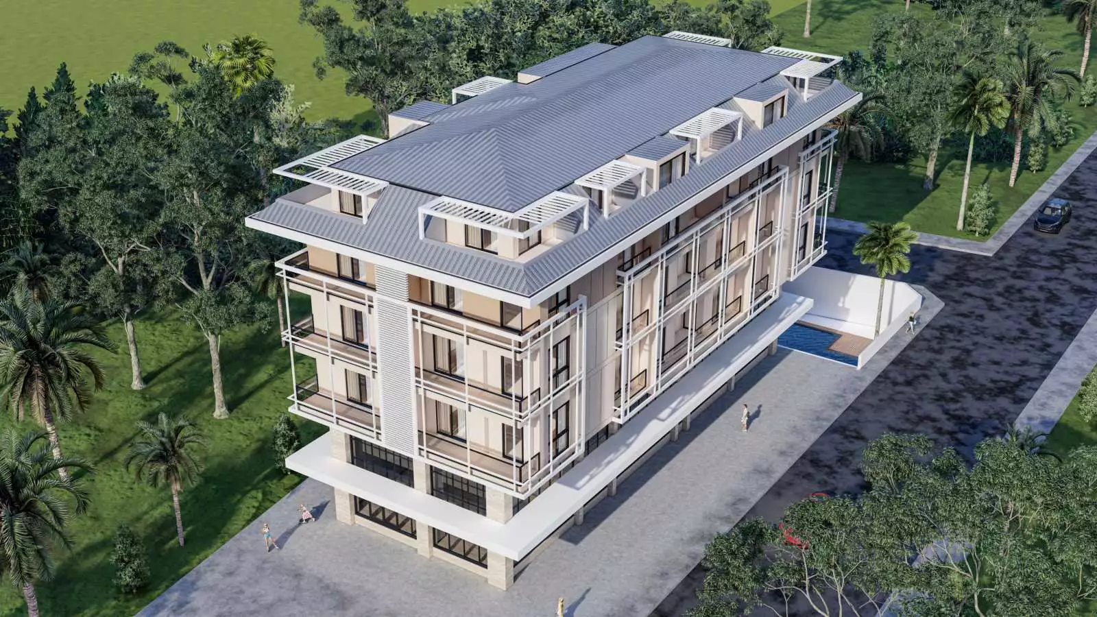 Flat 65m² in Turkey, Alania. Priced at 130000€ rent photo-9