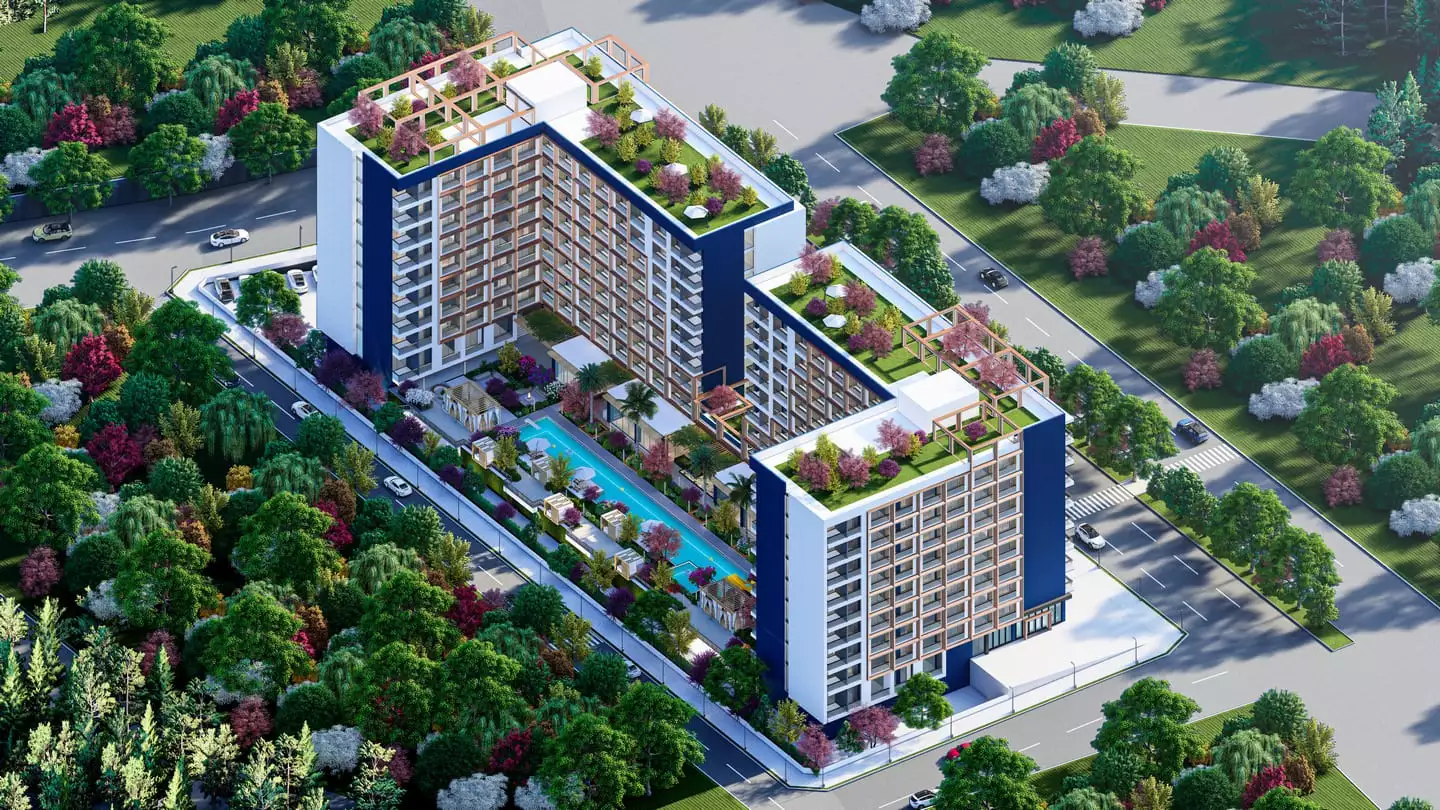 Flat 39m² in Turkey, Mersin. Priced at 46000€ rent photo-3