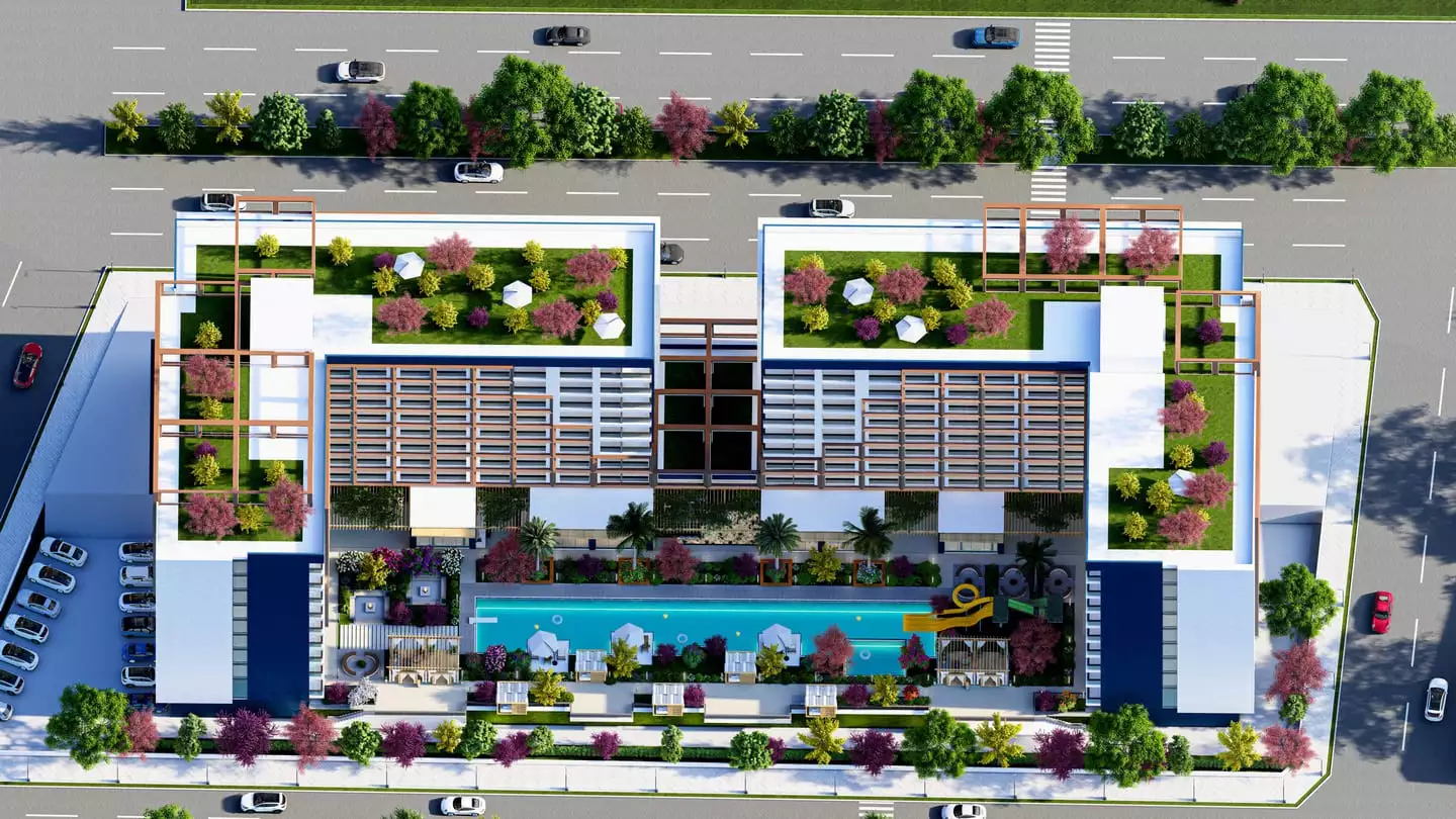 Flat 39m² in Turkey, Mersin. Priced at 46000€ rent photo-4