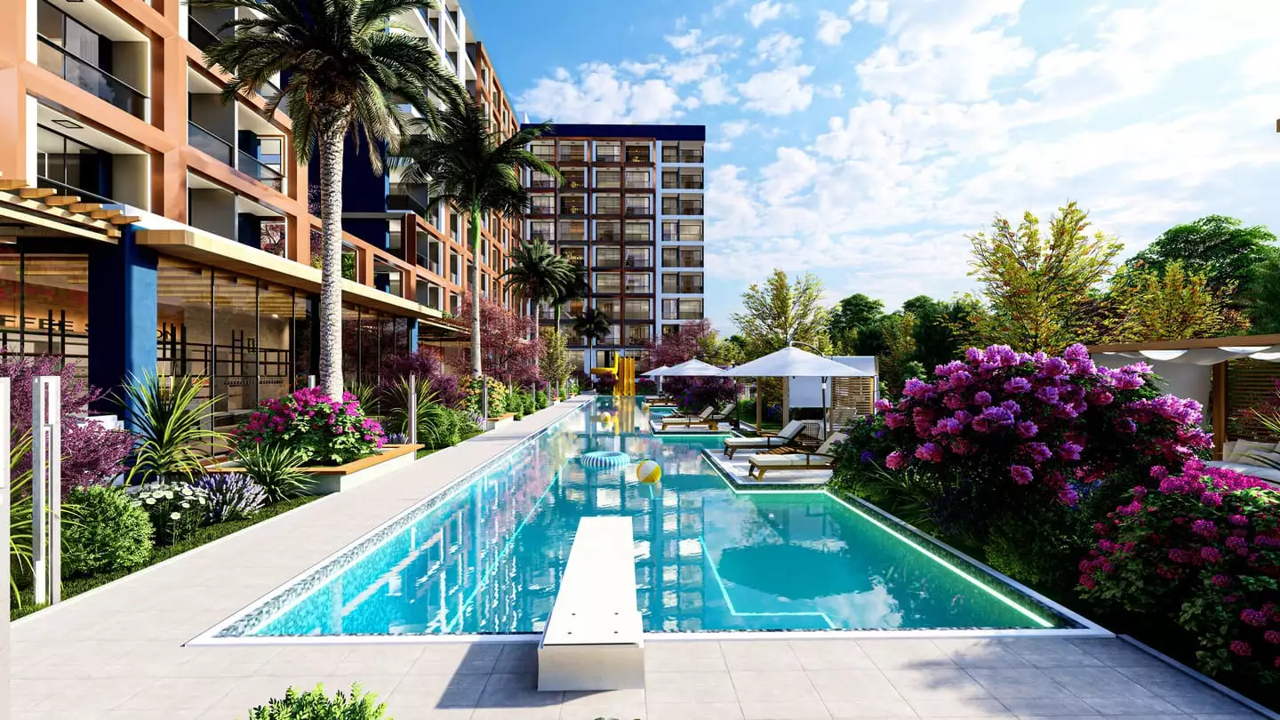 Flat 39m² in Turkey, Mersin. Priced at 46000€ rent photo-11