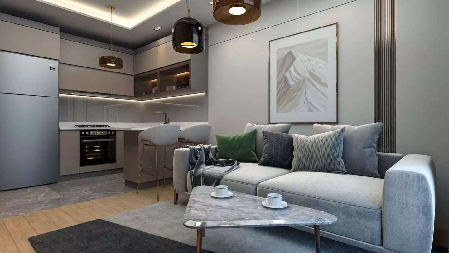Flat 39m² in Turkey, Mersin. Priced at 46000€ rent photo-13