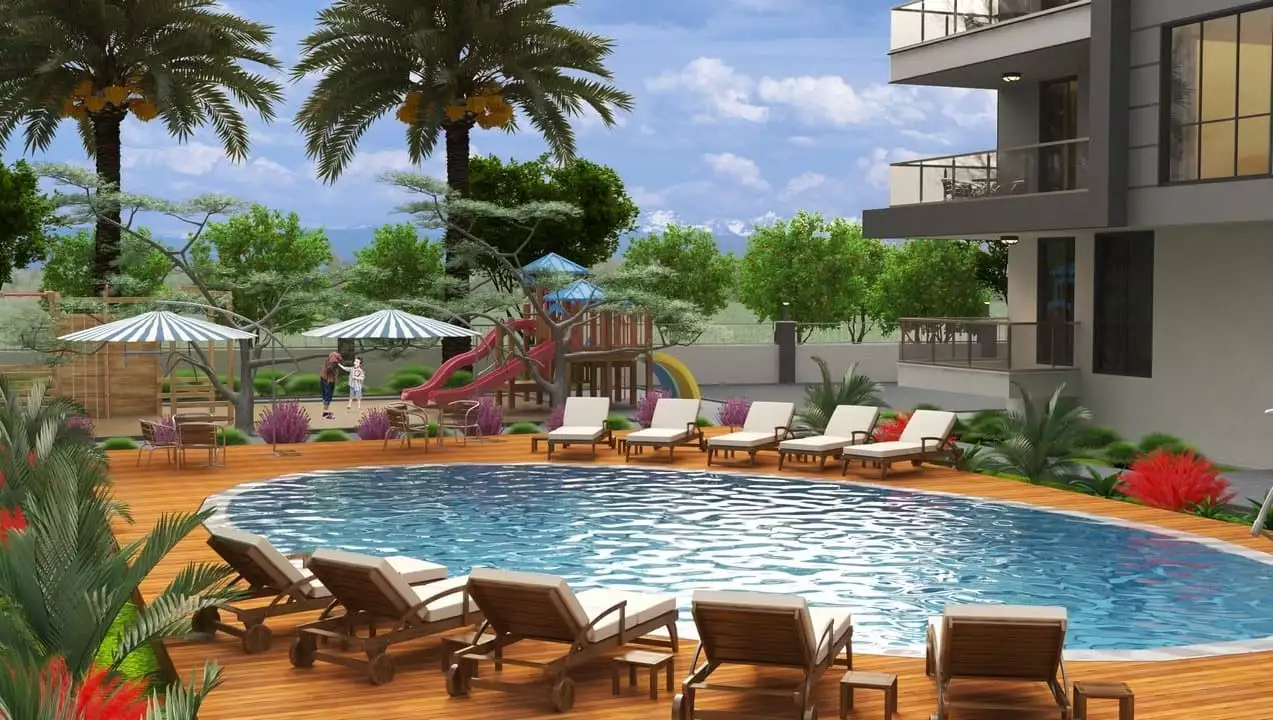 Flat 57m² in Turkey, Gazipasа. Priced at 85000€ rent photo-8