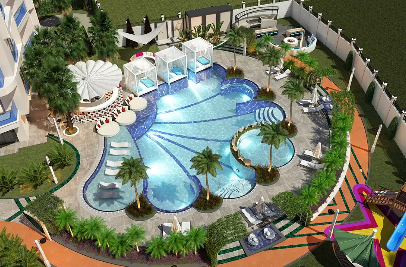 Flat 57m² in Turkey, Alania. Priced at 143000€ rent photo-2