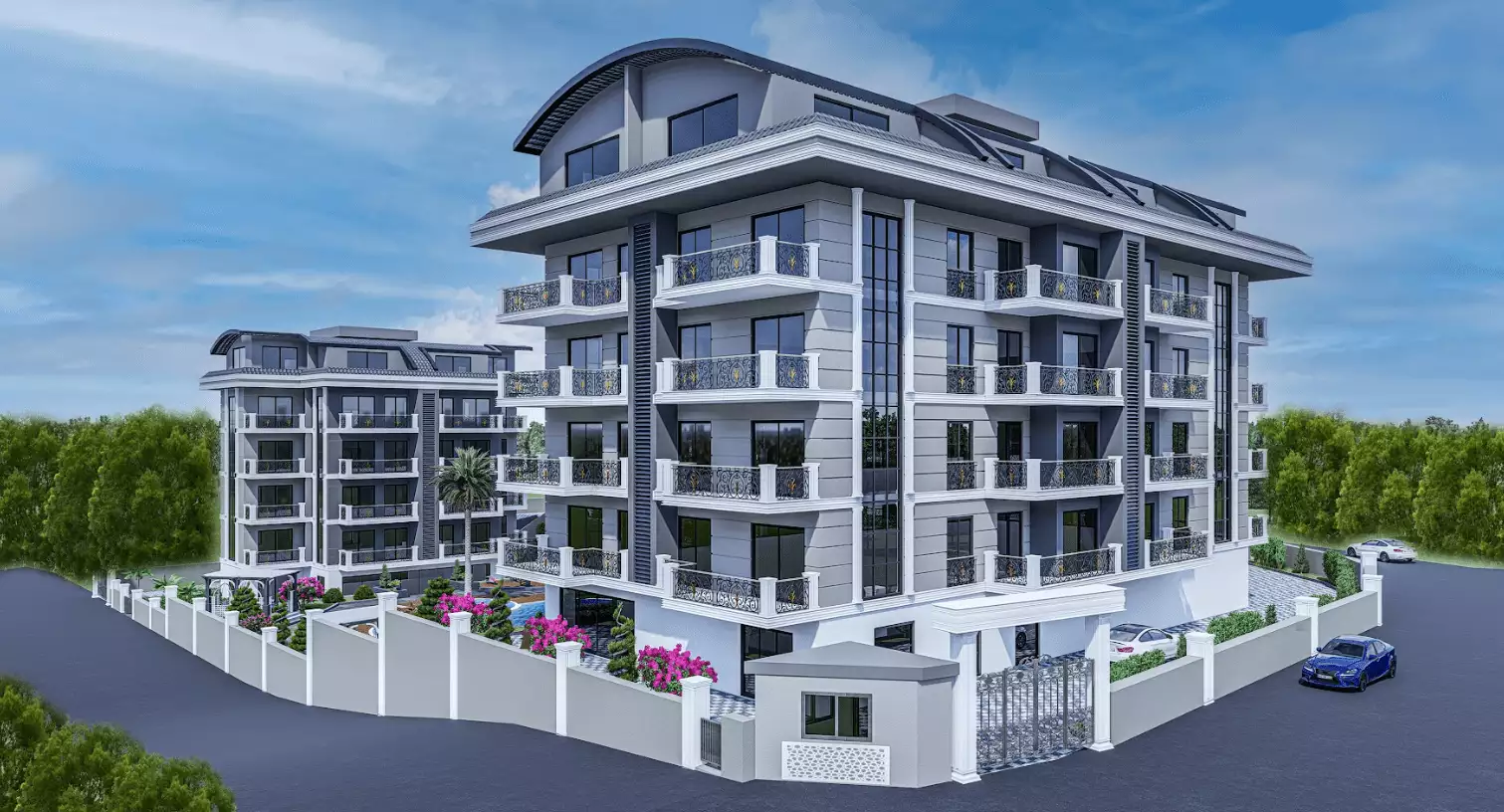 Penthouse 90m² in Turkey, Oba. Priced at 121000€ rent photo-2