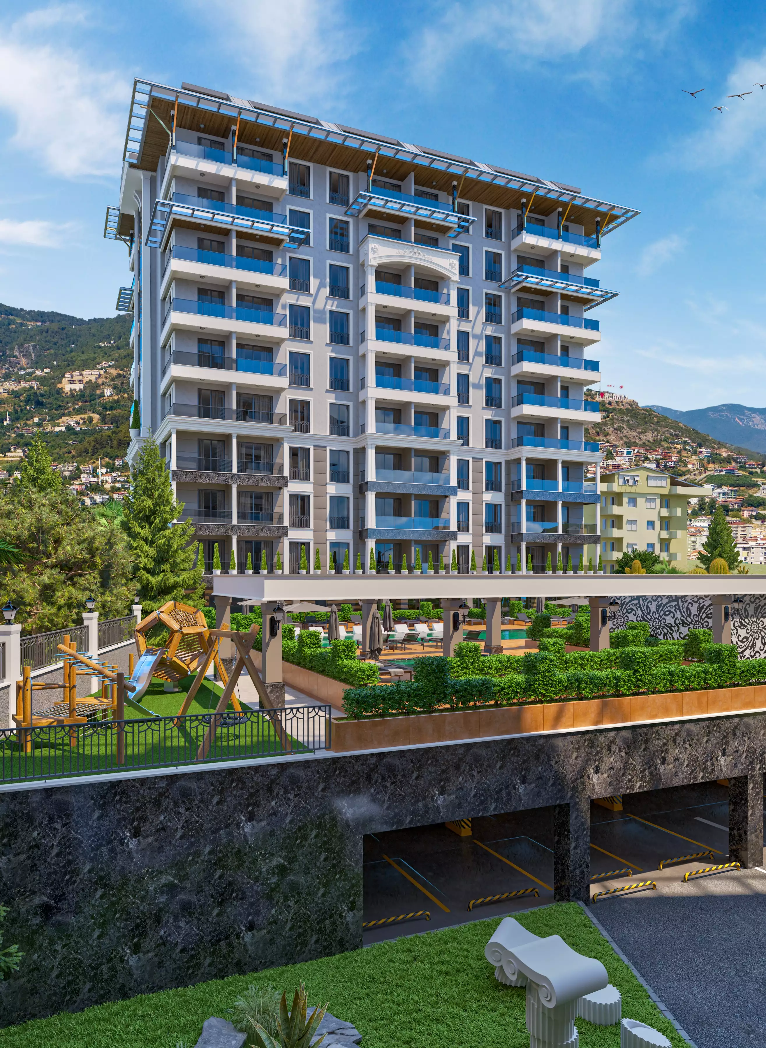 Flat 58m² in Turkey, Alania. Priced at 179000€ rent photo-3