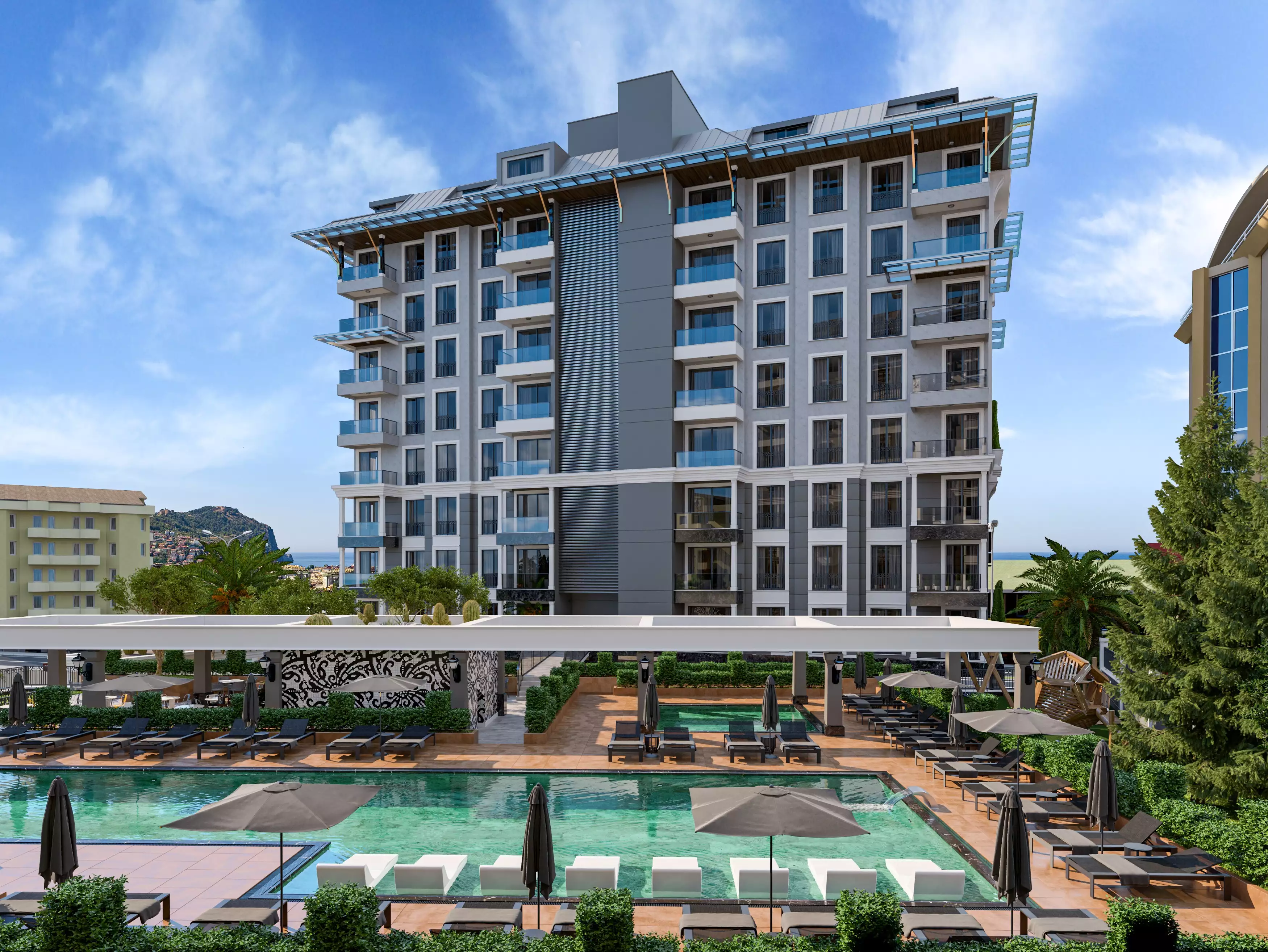 Flat 58m² in Turkey, Alania. Priced at 179000€ rent photo-4