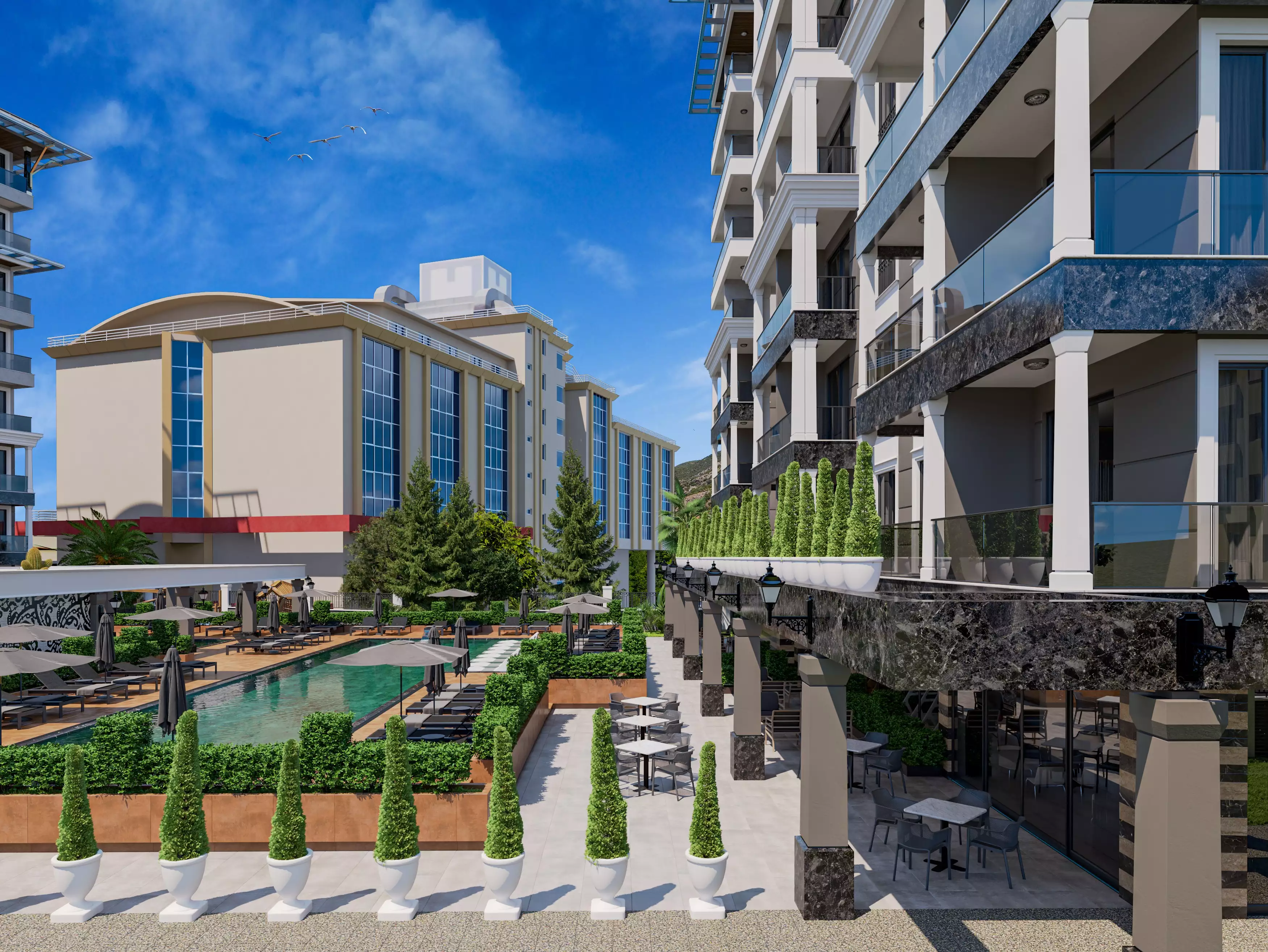 Flat 58m² in Turkey, Alania. Priced at 179000€ rent photo-9