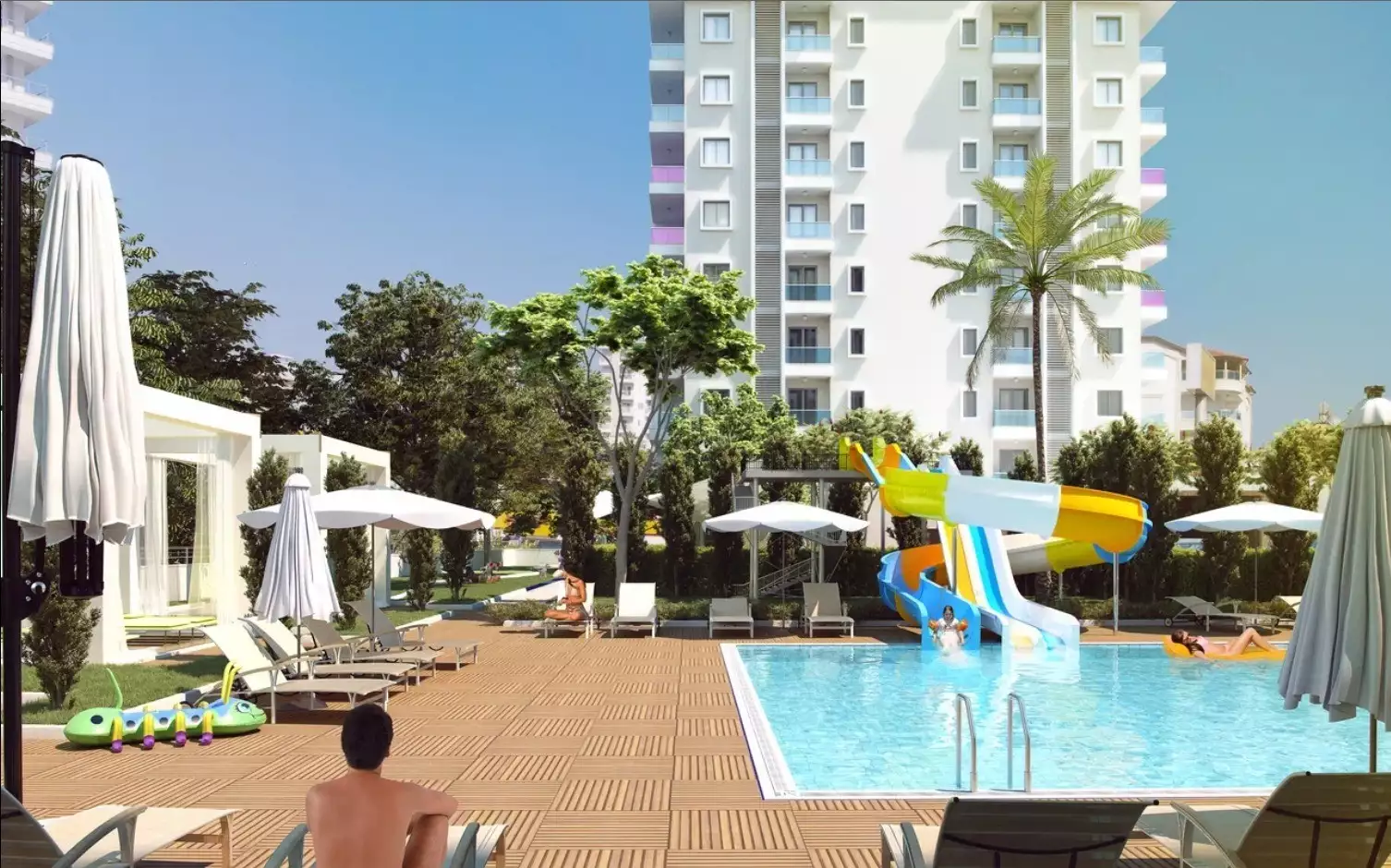 Flat 51m² in Turkey, Avsallar. Priced at 109000€ rent photo-9