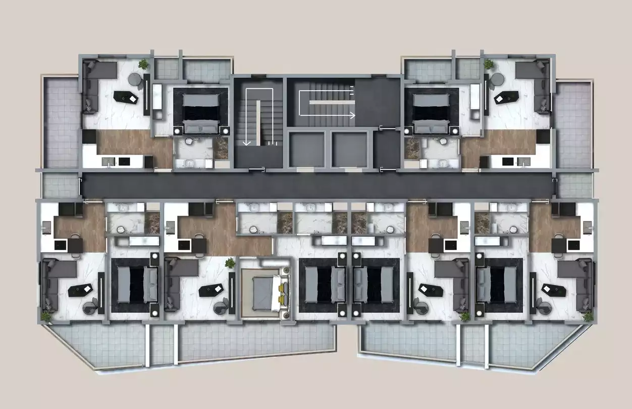 Flat 51m² in Turkey, Avsallar. Priced at 109000€ rent photo-23