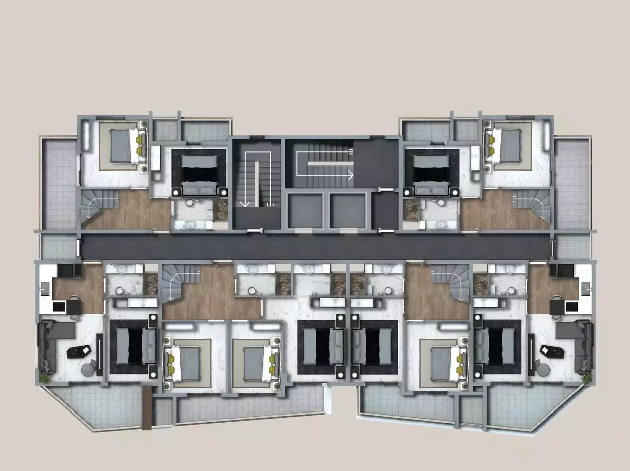 Flat 51m² in Turkey, Avsallar. Priced at 109000€ rent photo-24