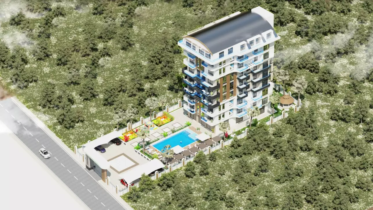 Penthouse 128m² in Turkey, Avsallar. Priced at 268750€ rent photo-1