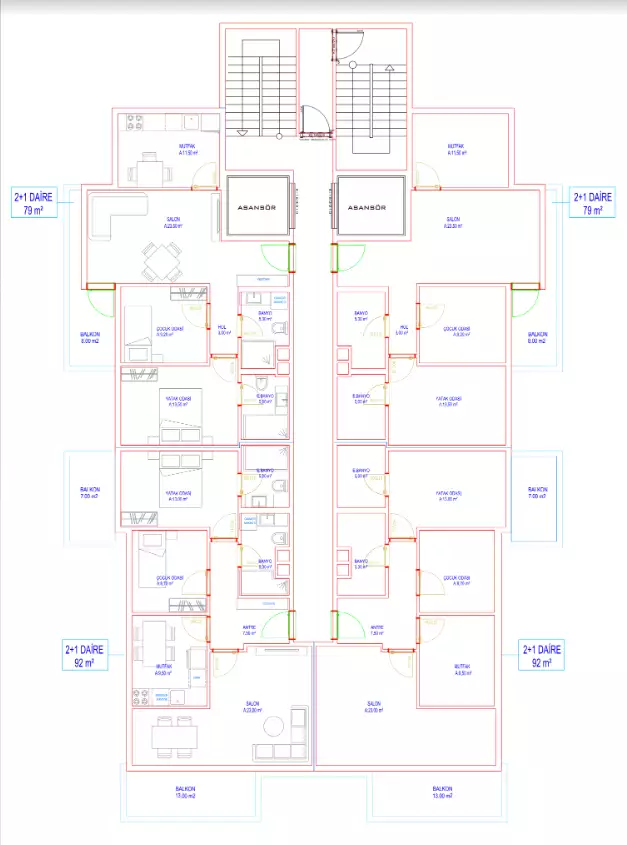 Penthouse 128m² in Turkey, Avsallar. Priced at 268750€ rent photo-19