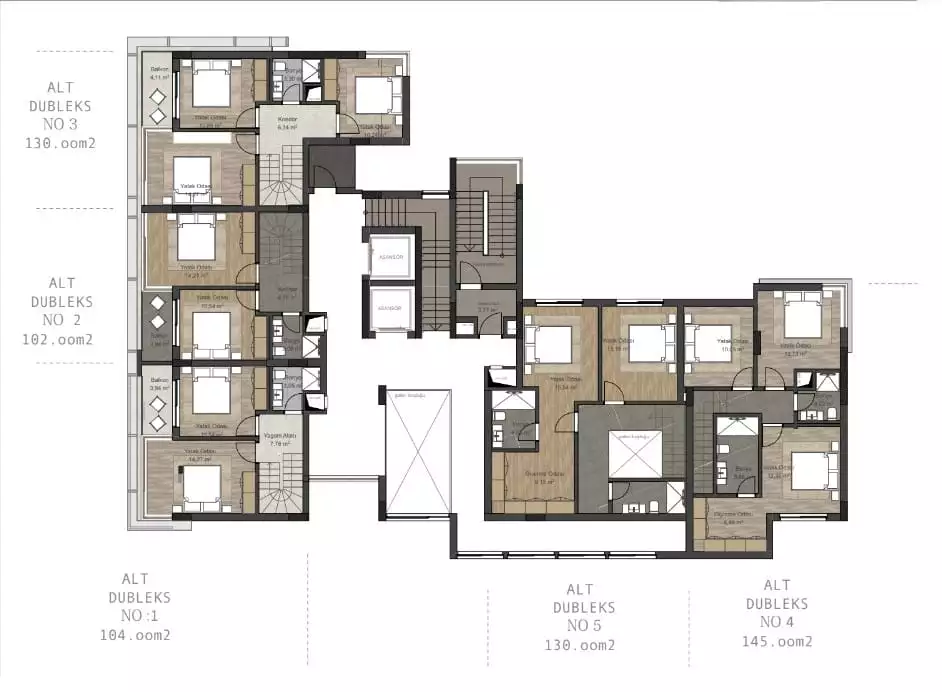 Flat 48m² in Turkey, Avsallar. Priced at 110500€ rent photo-17