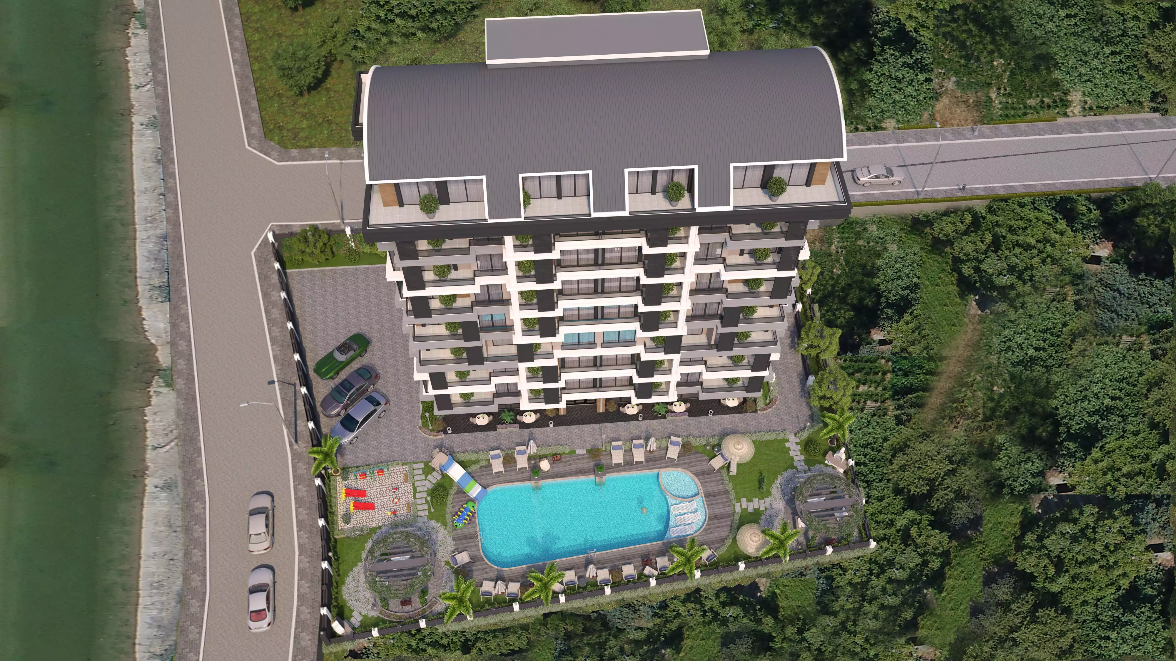 Flat 43m² in Turkey, Avsallar. Priced at 127000€ rent photo-3