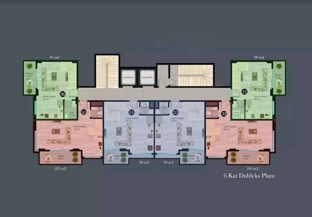 Flat 43m² in Turkey, Avsallar. Priced at 127000€ rent photo-29