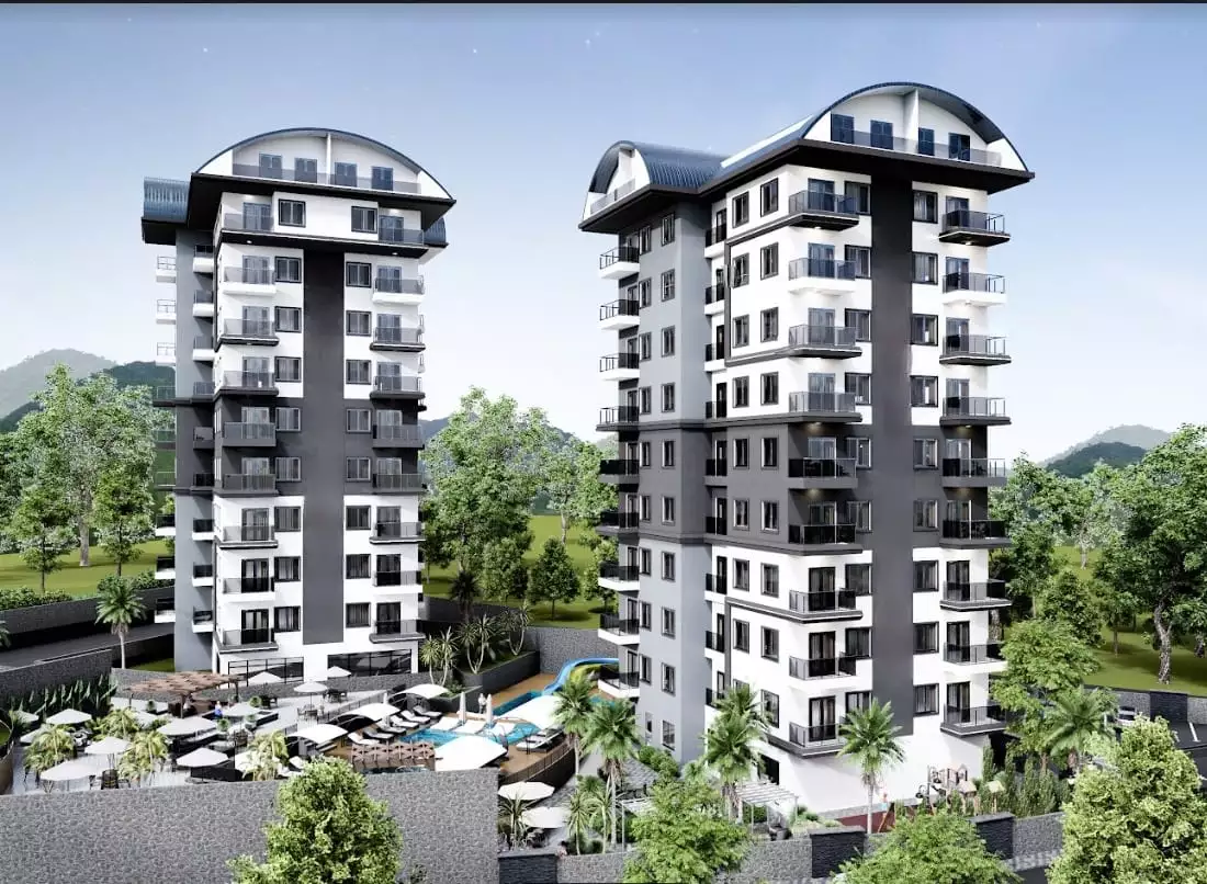 Flat 56m² in Turkey, Avsallar. Priced at 93750€ rent photo-2