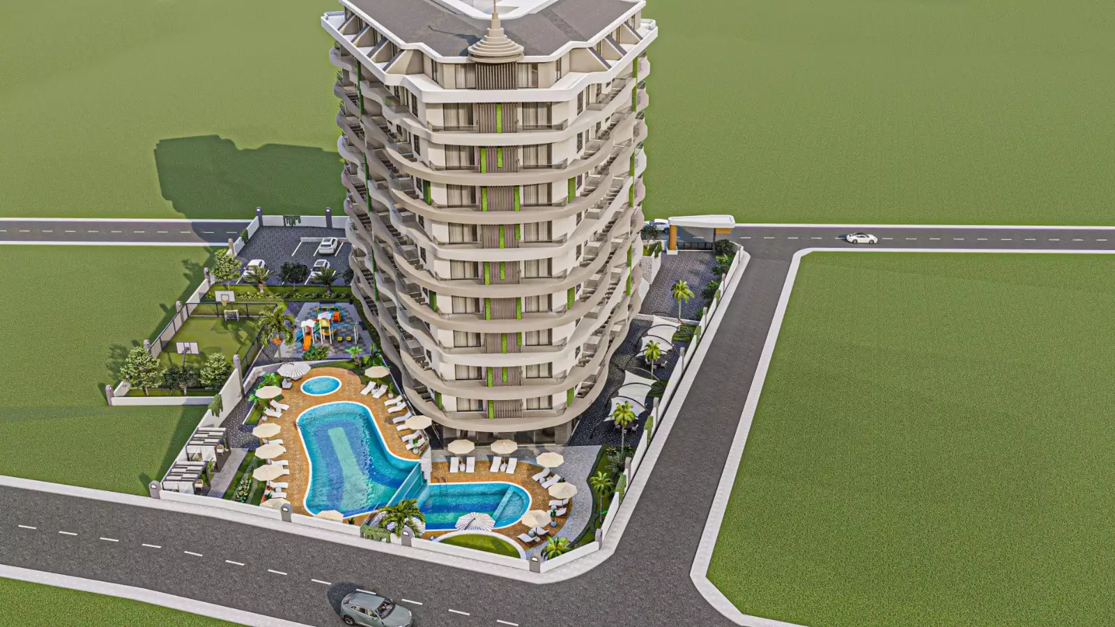 Flat 59m² in Turkey, Avsallar. Priced at 117425€ rent photo-2