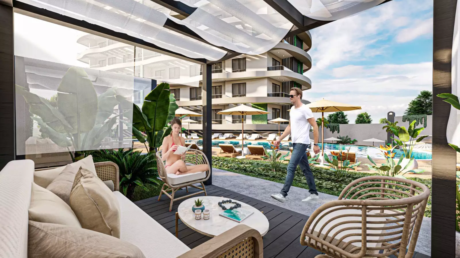 Flat 59m² in Turkey, Avsallar. Priced at 117425€ rent photo-19