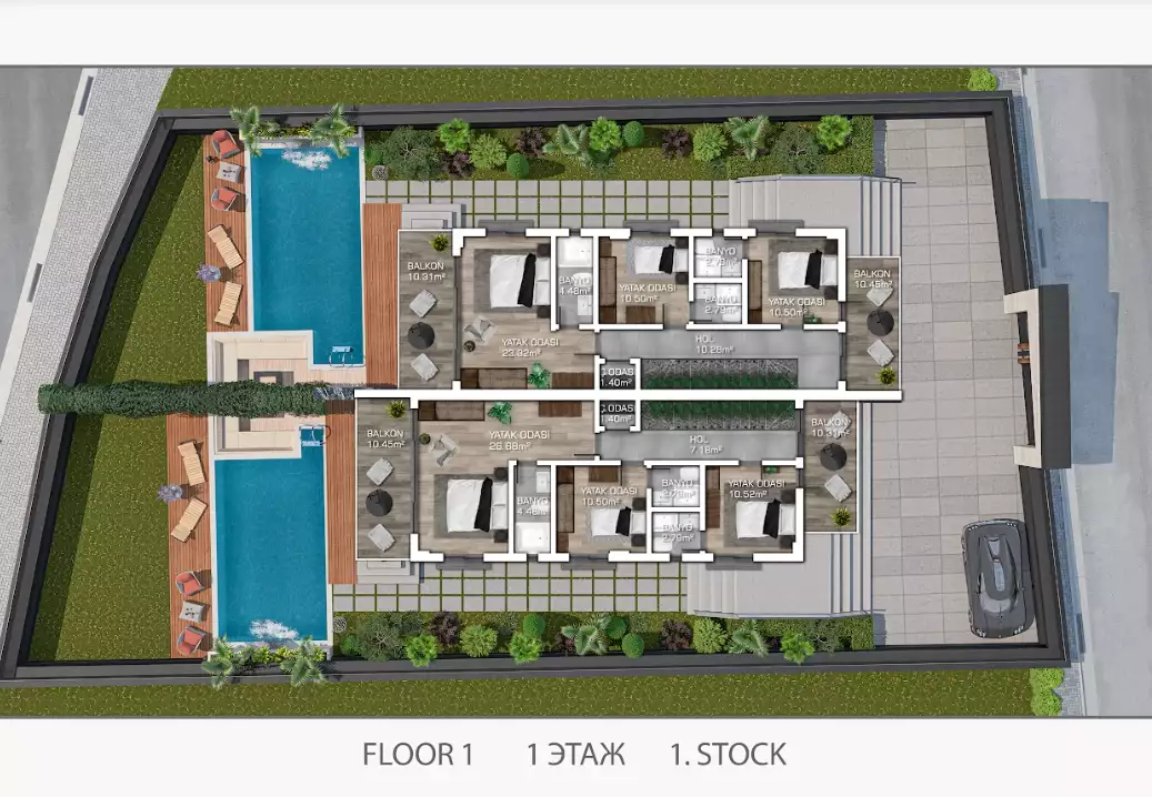 Villa 385m² in Turkey, Avsallar. Priced at 399000€ rent photo-16