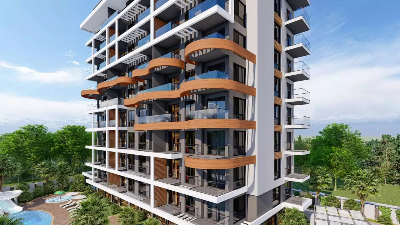 Flat 63m² in Turkey, Avsallar. Priced at 155000€ rent photo-2