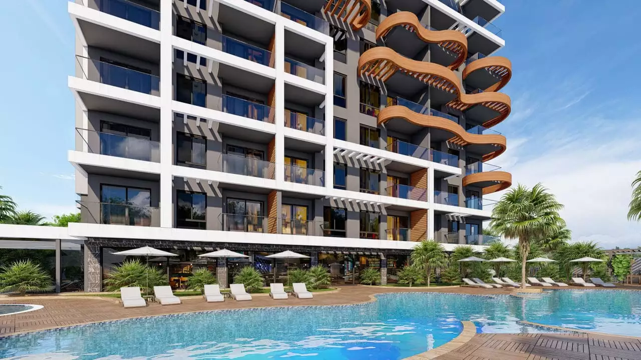 Flat 63m² in Turkey, Avsallar. Priced at 155000€ rent photo-6