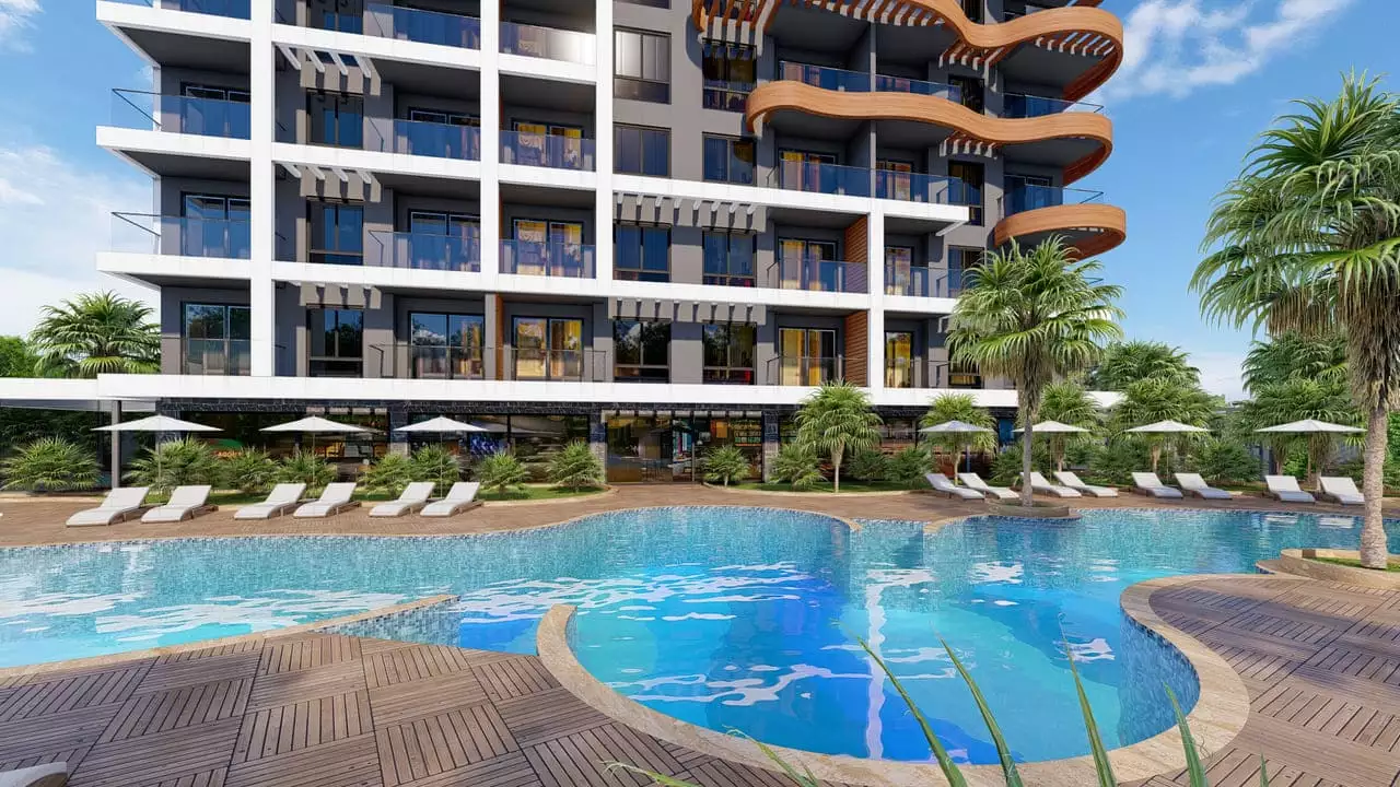 Flat 63m² in Turkey, Avsallar. Priced at 155000€ rent photo-7