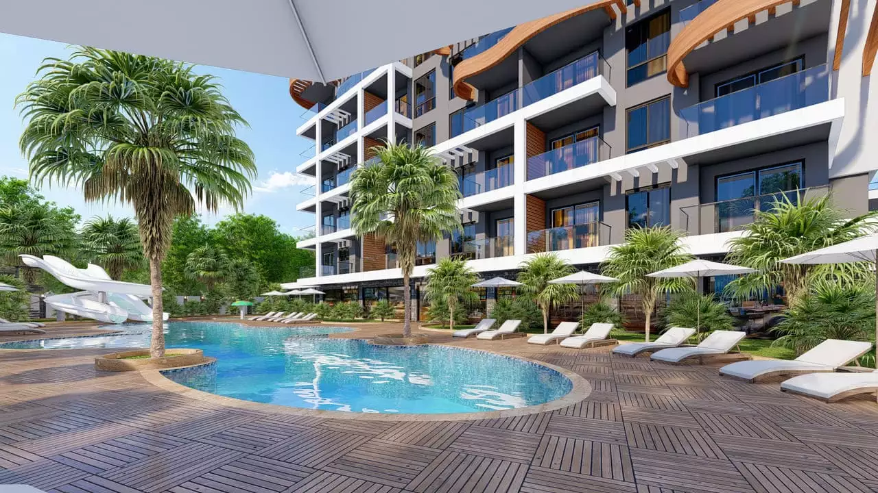 Flat 63m² in Turkey, Avsallar. Priced at 155000€ rent photo-8