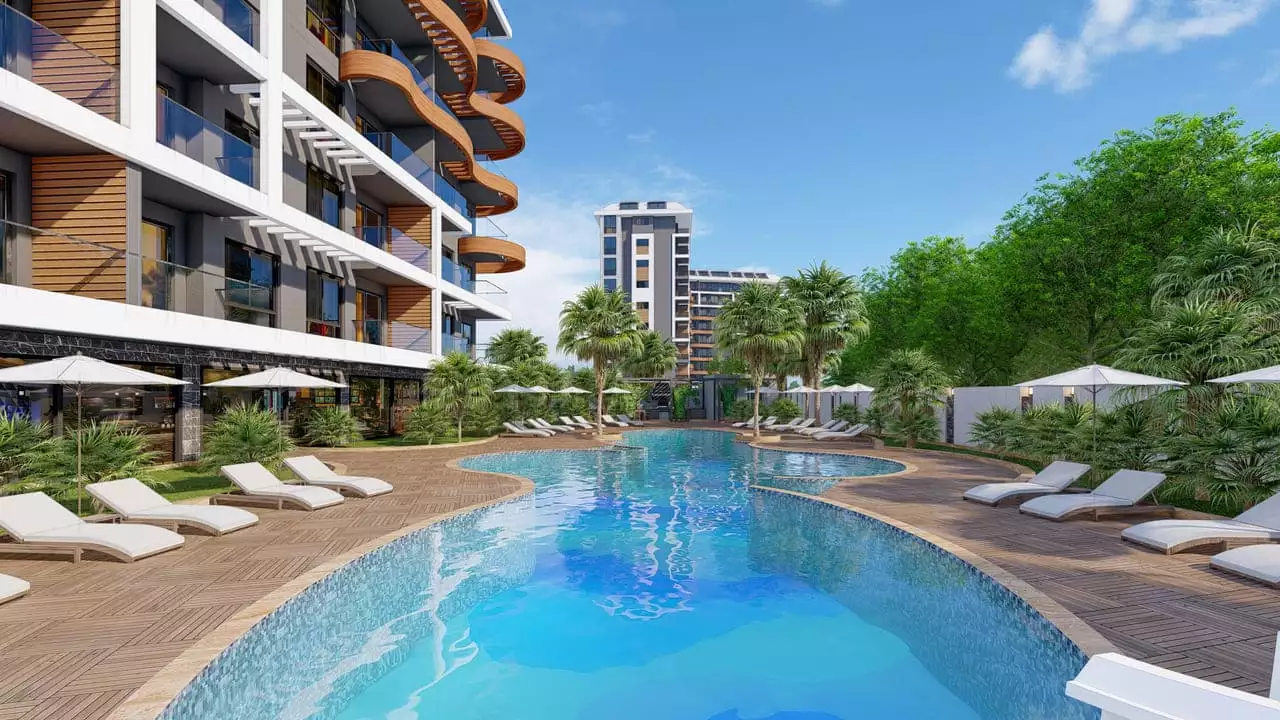 Flat 63m² in Turkey, Avsallar. Priced at 155000€ rent photo-9