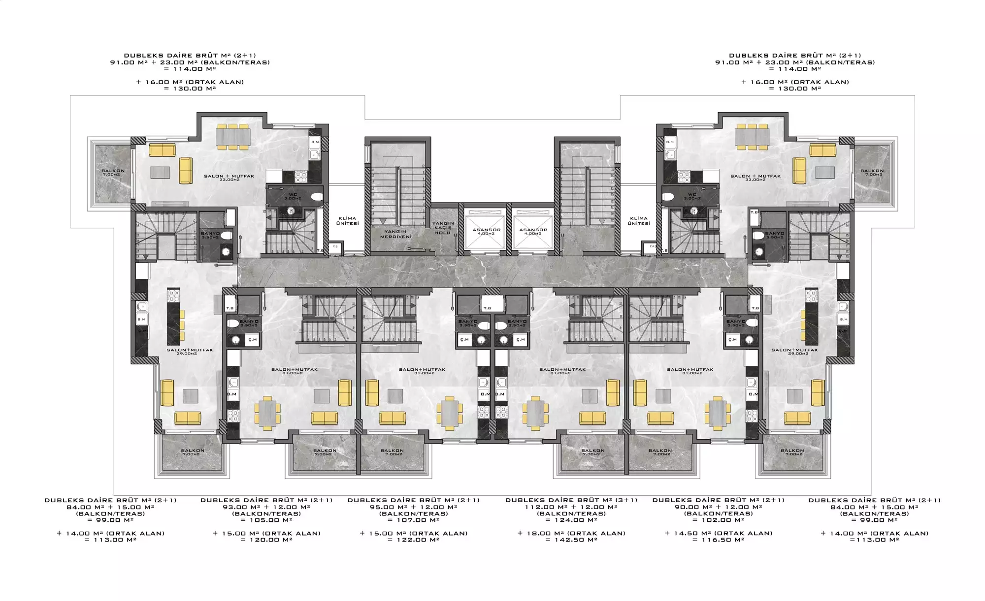 Flat 63m² in Turkey, Avsallar. Priced at 155000€ rent photo-21
