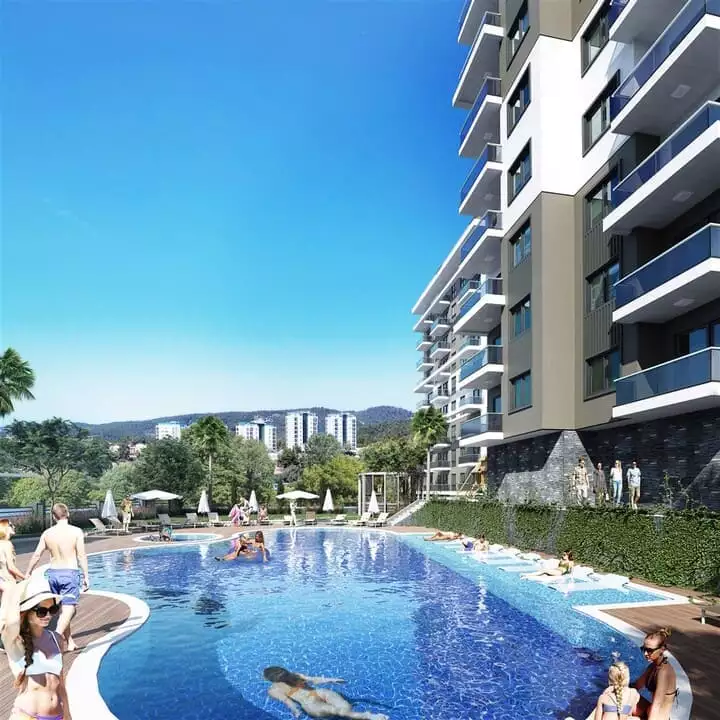 Flat 54m² in Turkey, Avsallar. Priced at 103000€ rent photo-6
