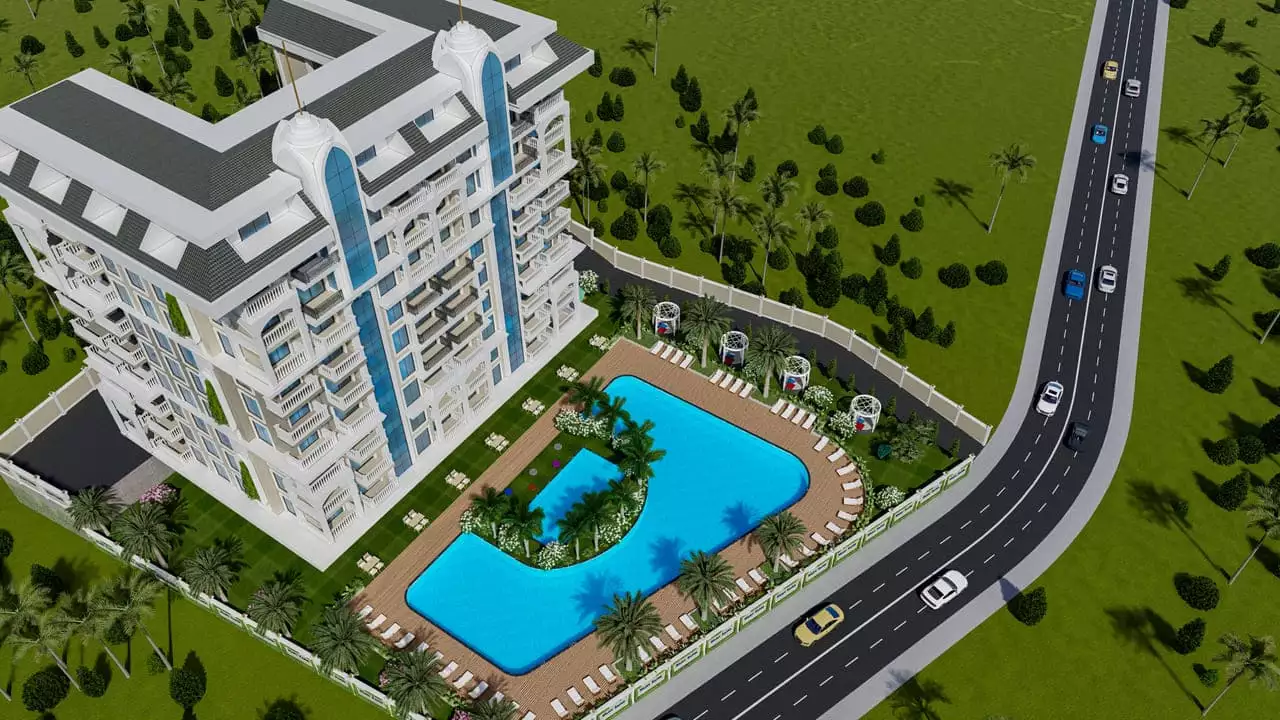 Flat 59m² in Turkey, Avsallar. Priced at 140000€ rent photo-2
