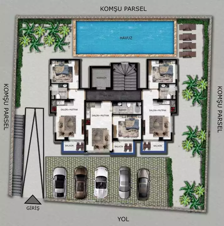 Flat 40m² in Turkey, Avsallar. Priced at 70000€ rent photo-12