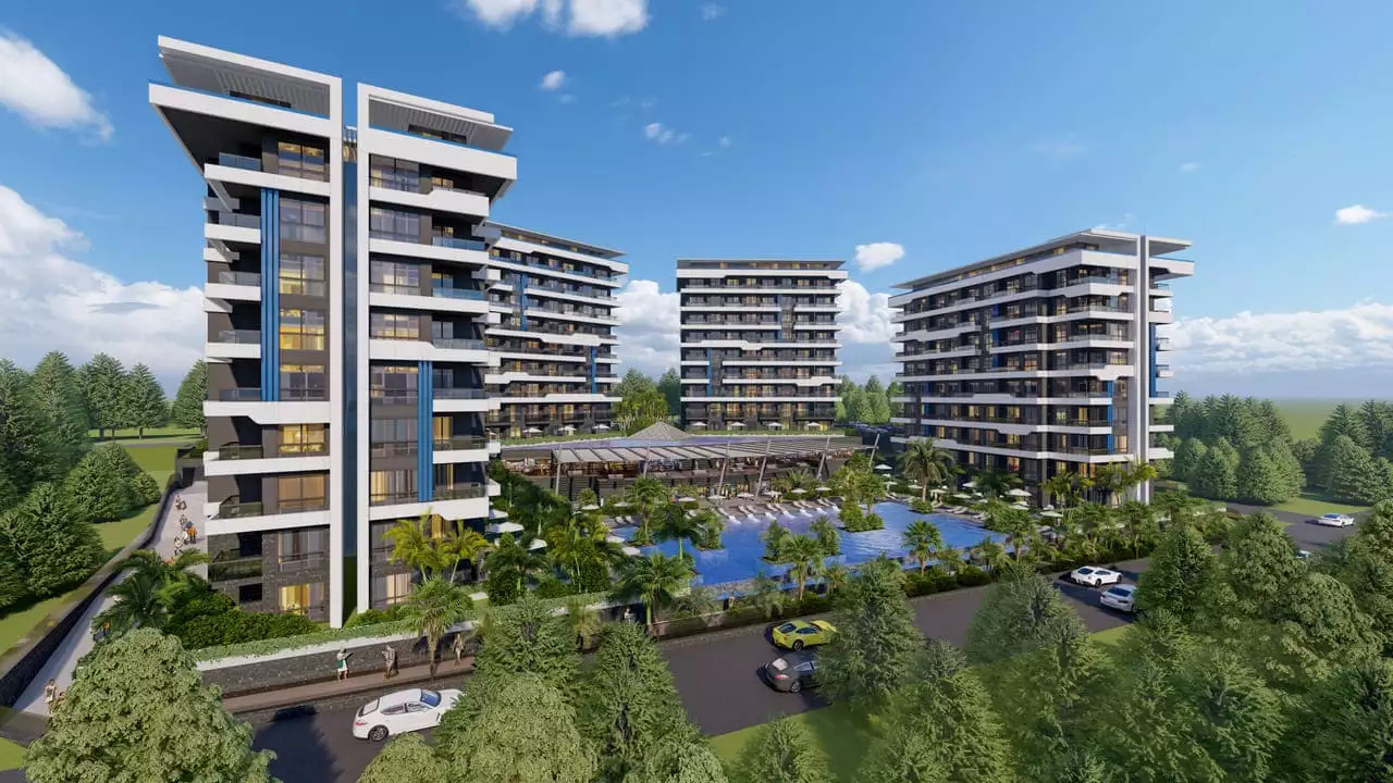 Flat 96m² in Turkey, Alania. Priced at 167000€ rent photo-1