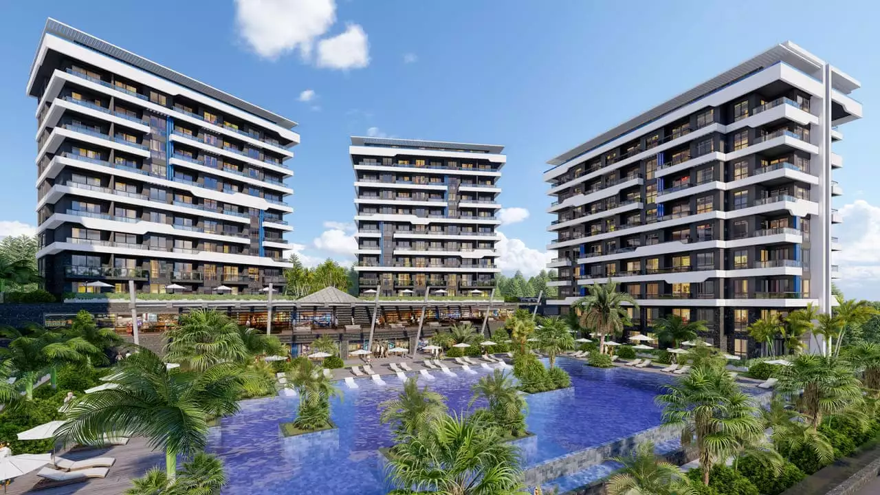 Flat 96m² in Turkey, Alania. Priced at 167000€ rent photo-2