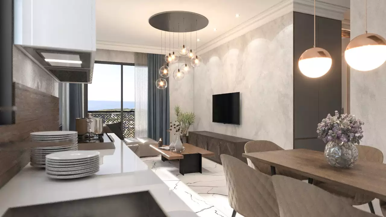 Flat 56m² in Turkey, Avsallar. Priced at 99000€ rent photo-11
