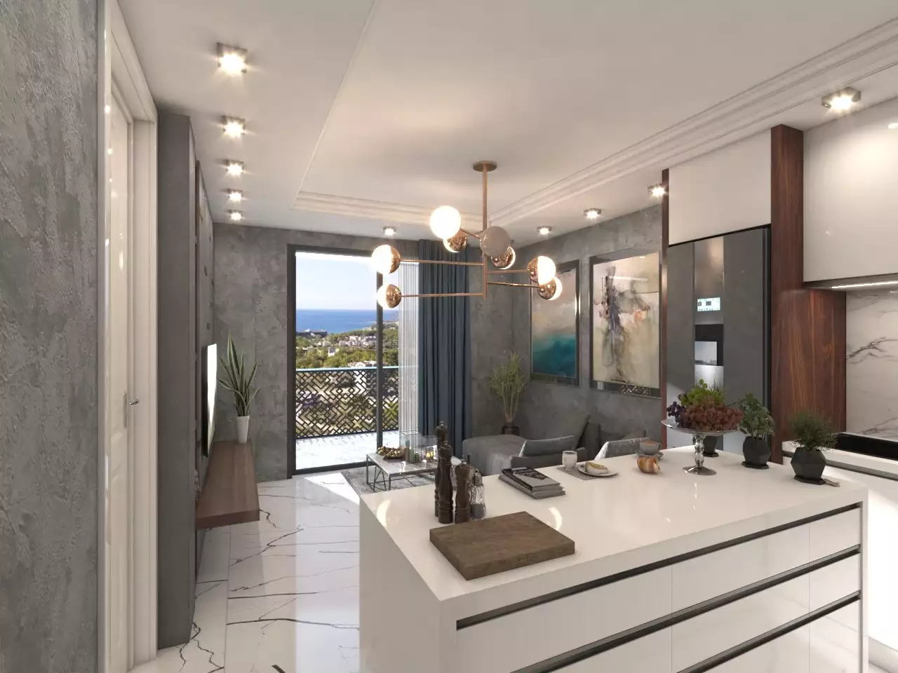 Flat 56m² in Turkey, Avsallar. Priced at 99000€ rent photo-19