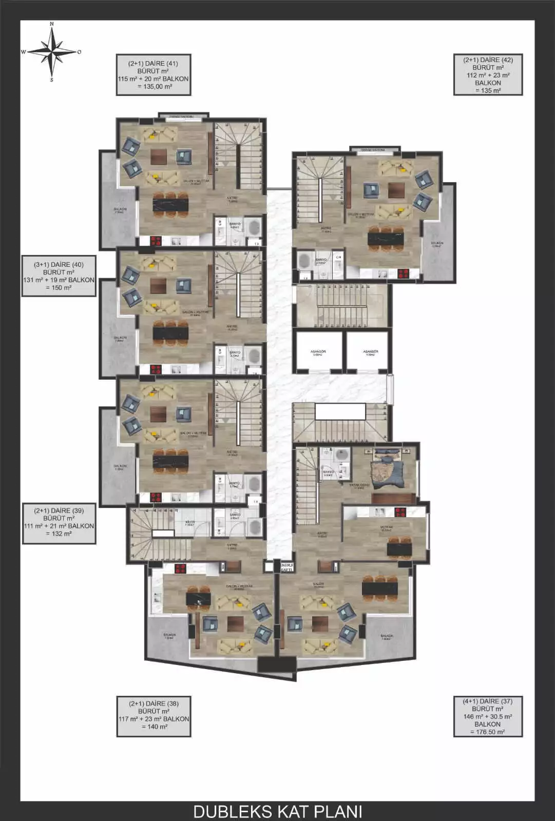 Flat 64m² in Turkey, Avsallar. Priced at 120000€ rent photo-7
