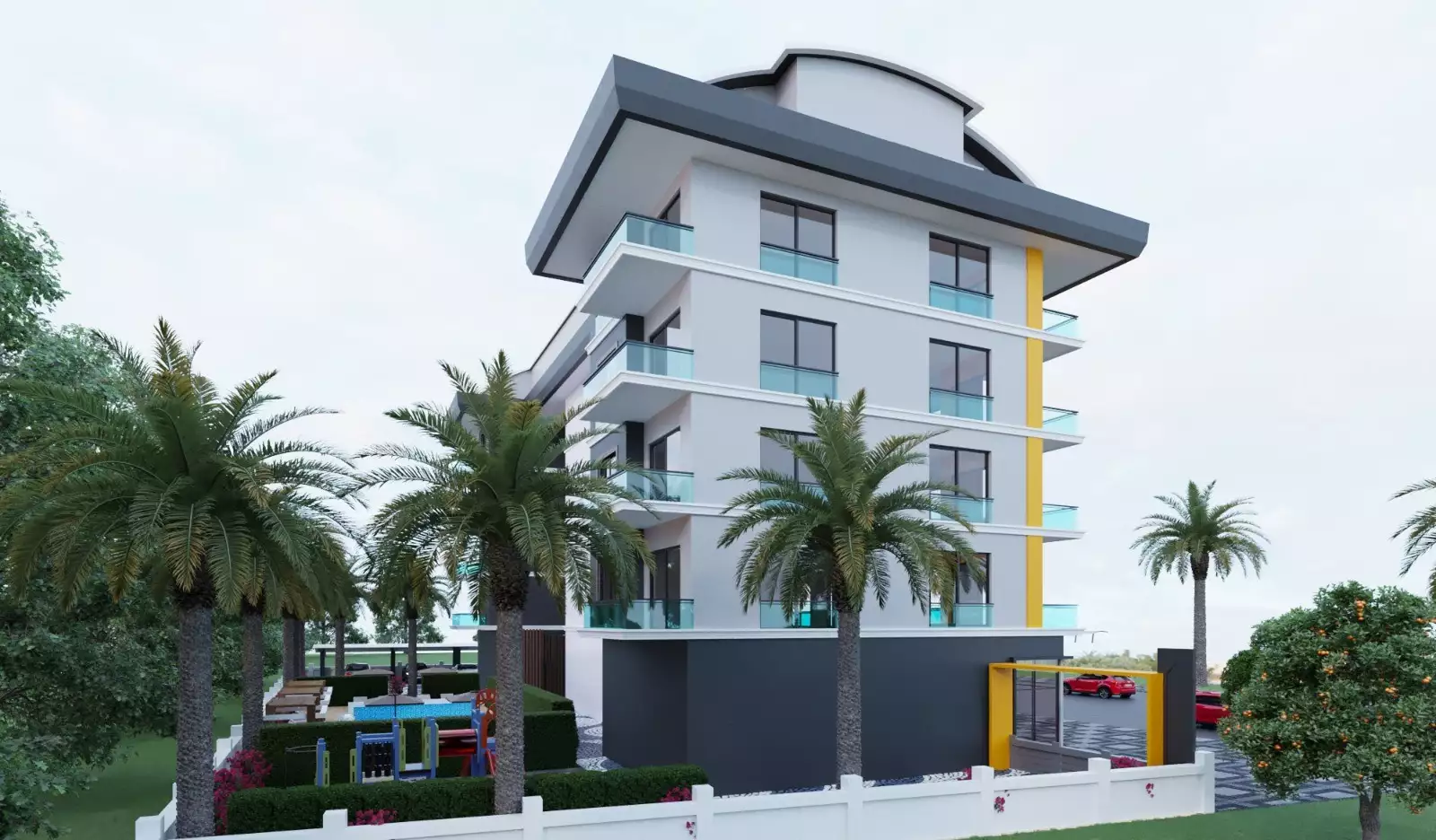 Flat 48m² in Turkey, Avsallar. Priced at 106500€ rent photo-3