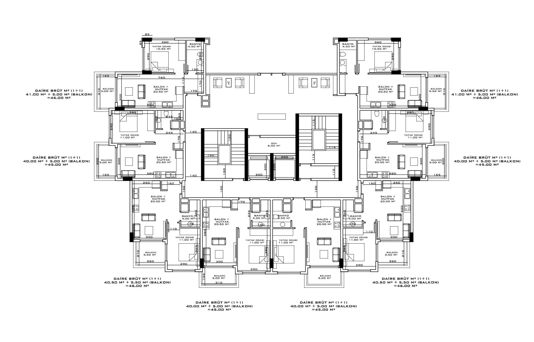 Flat 46m² in Turkey, Avsallar. Priced at 94375€ rent photo-15