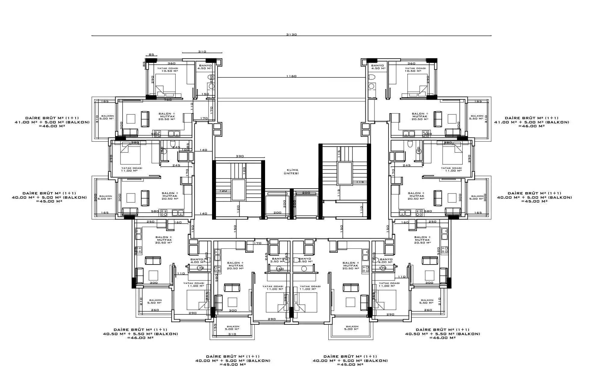 Flat 46m² in Turkey, Avsallar. Priced at 94375€ rent photo-17