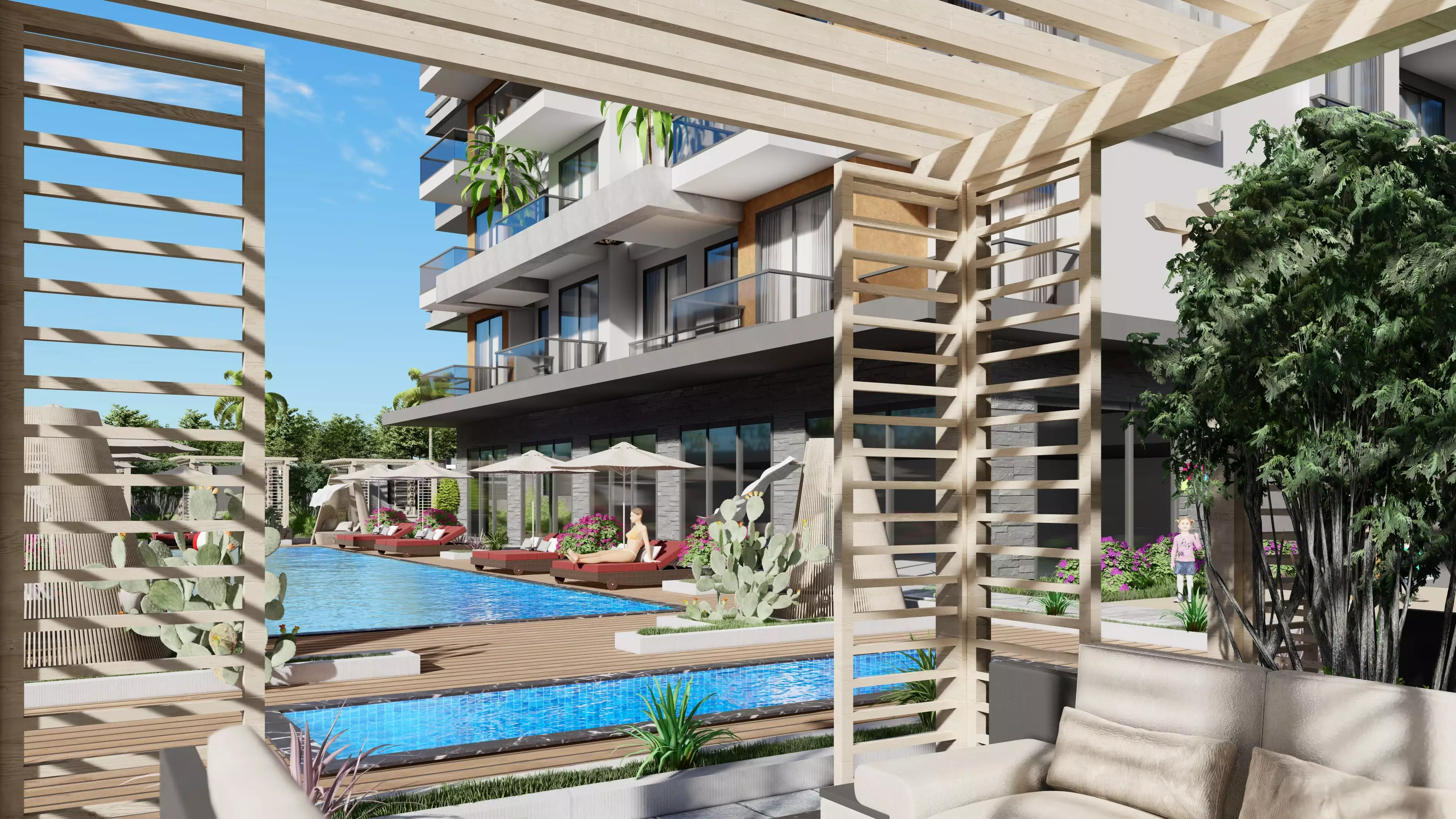 Flat 47m² in Turkey, Avsallar. Priced at 92000€ rent photo-9