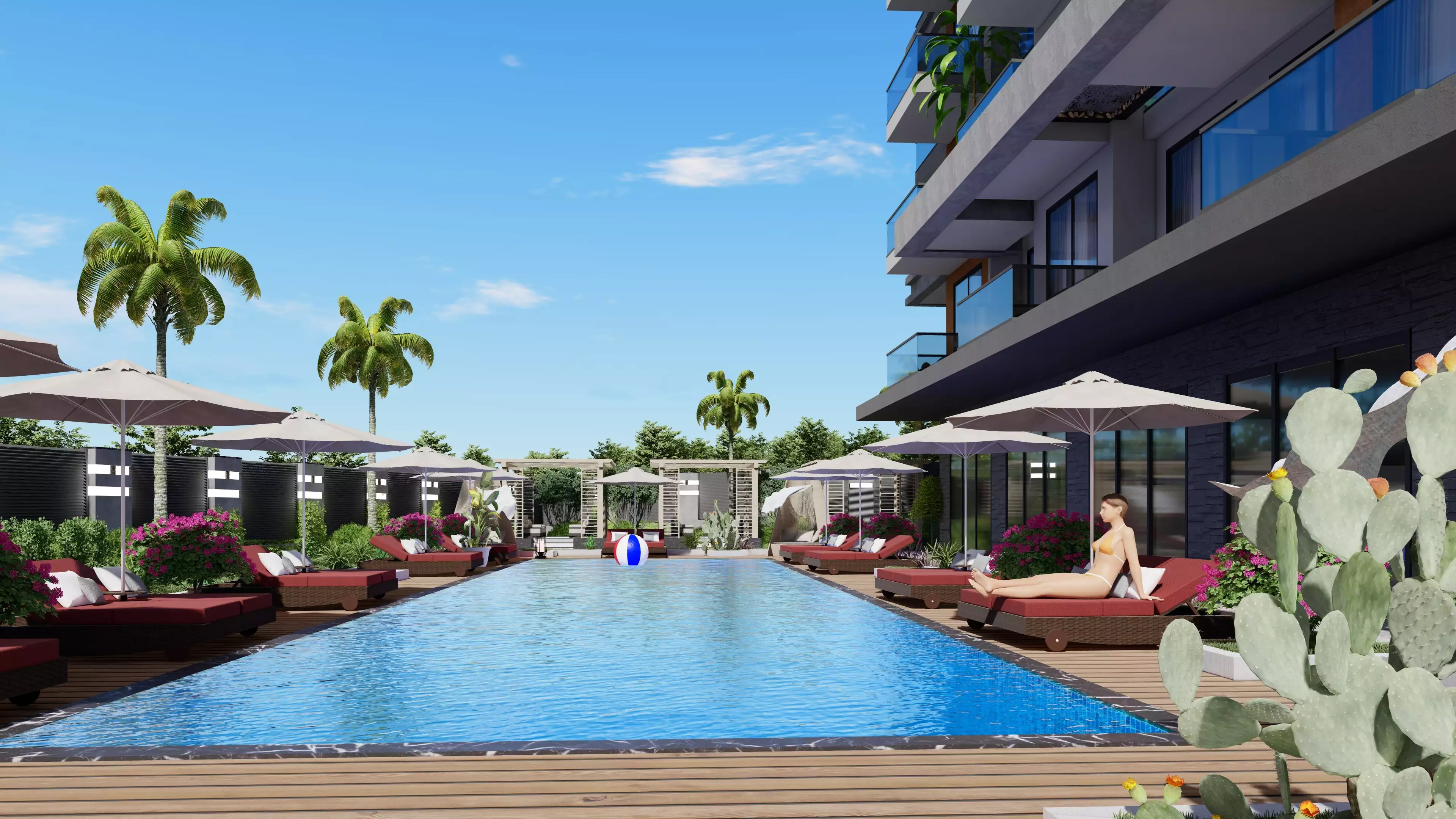 Flat 47m² in Turkey, Avsallar. Priced at 92000€ rent photo-10