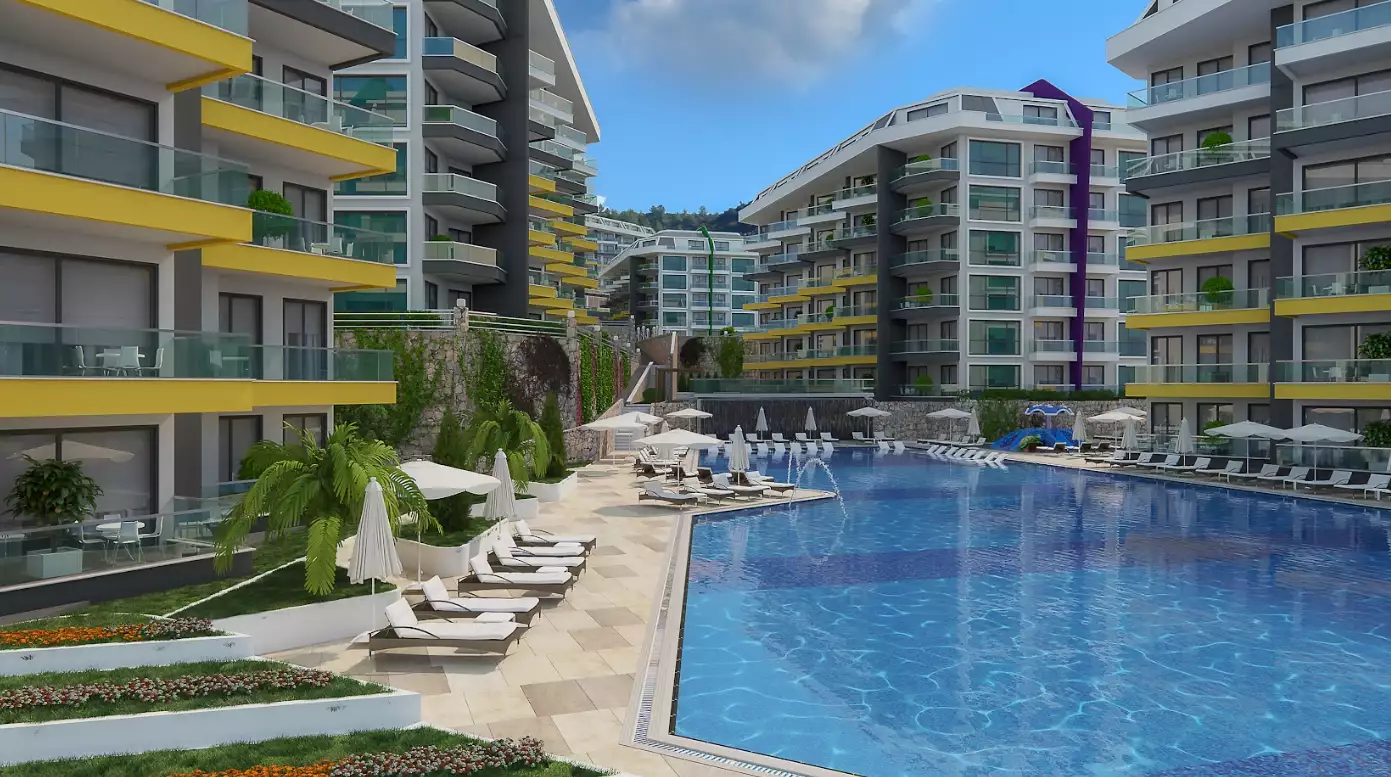 Flat 65m² in Turkey, Kargicak. Priced at 290000€ rent photo-15
