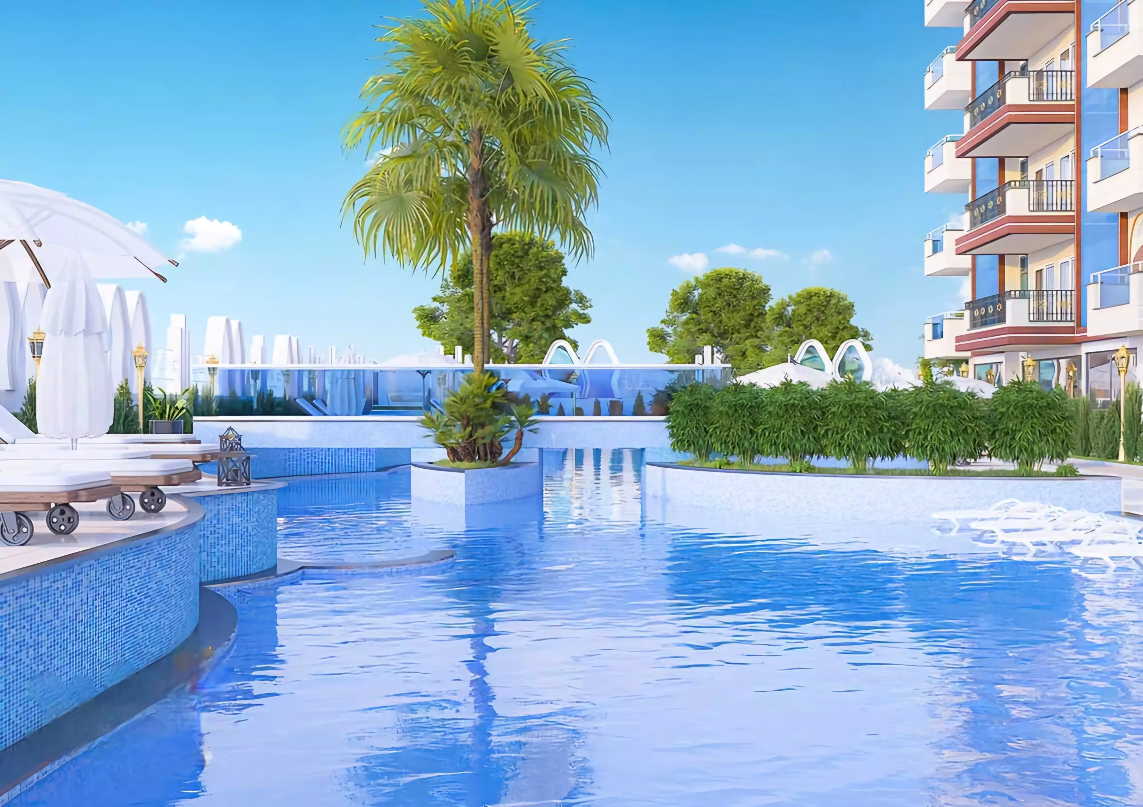 Flat 60m² in Turkey, Mahmutlar. Priced at 120000€ rent photo-6