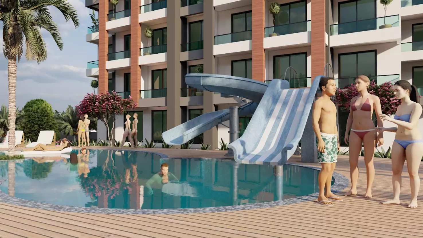 Flat 32m² in Turkey, Mersin. Priced at 42000€ rent photo-6