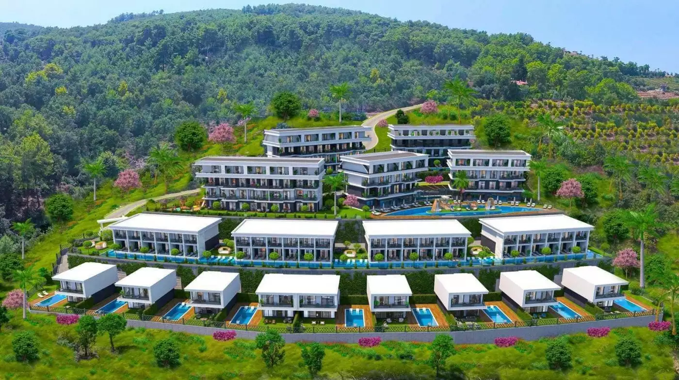 Flat 56m² in Turkey, Kargicak. Priced at 125000€ rent photo-1